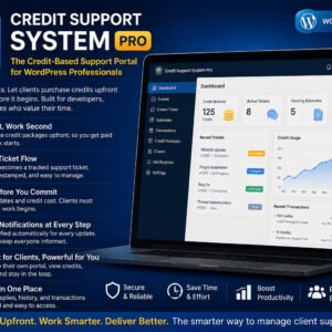 paid support plugin