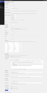 Credit Support System Settings